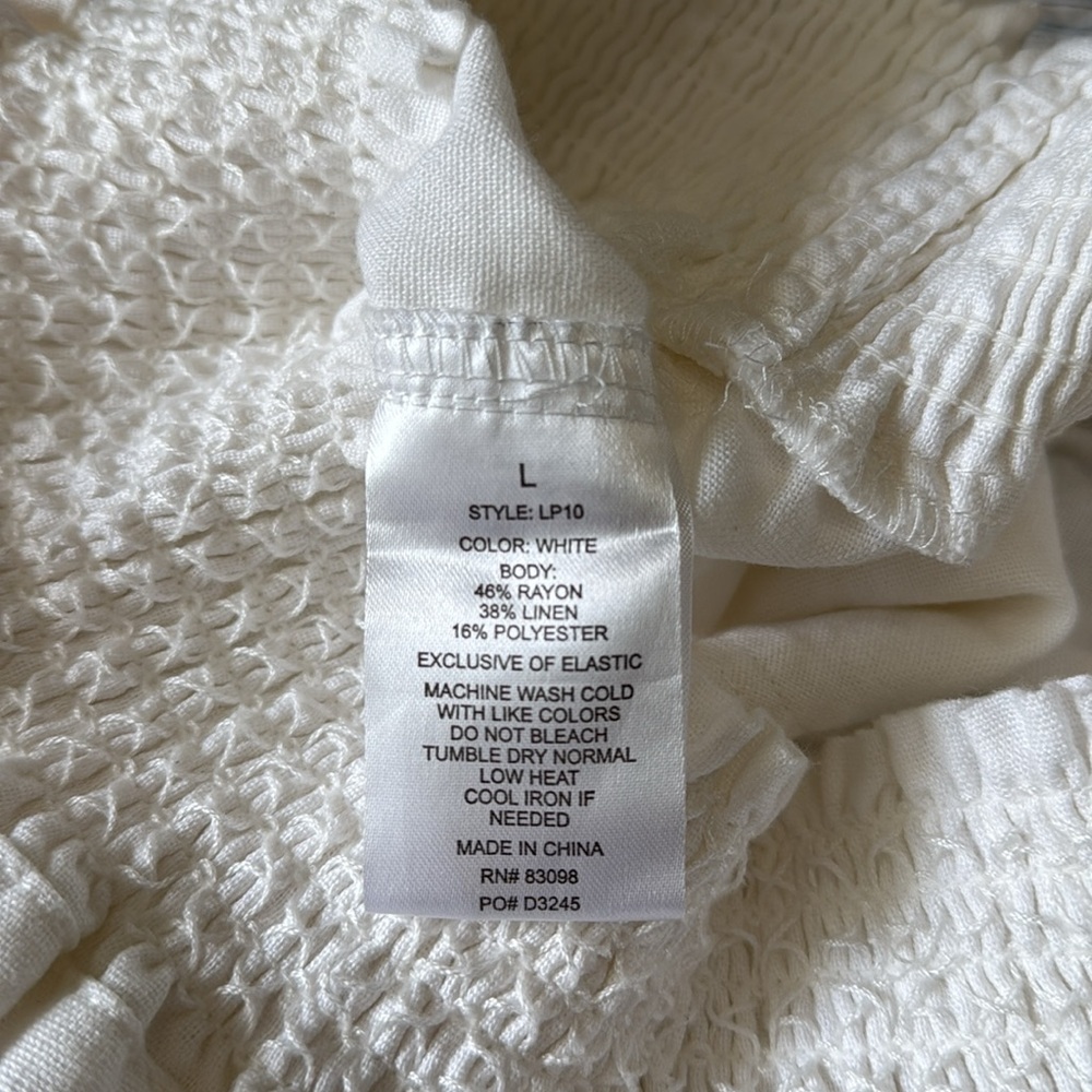 NWOT Linen blend beach pants - Picture 10 of 11